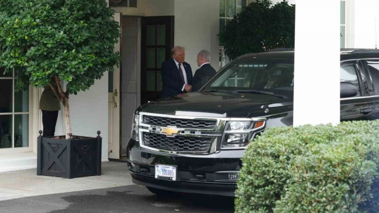 Trump ve Netanyahu Beyaz Saray'da bir araya geldi
