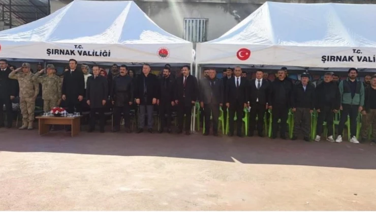 Uludere'de 37 yıl önce şehit edilen 14 vatandaş anıldı