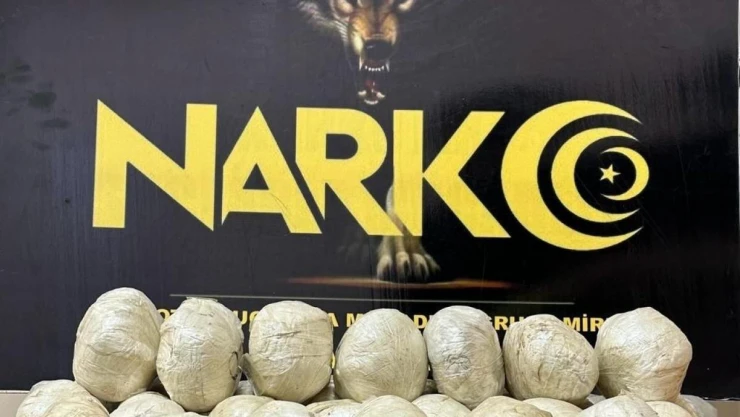 Van'da 19 kilo 348 gram esrar ele geçirildi