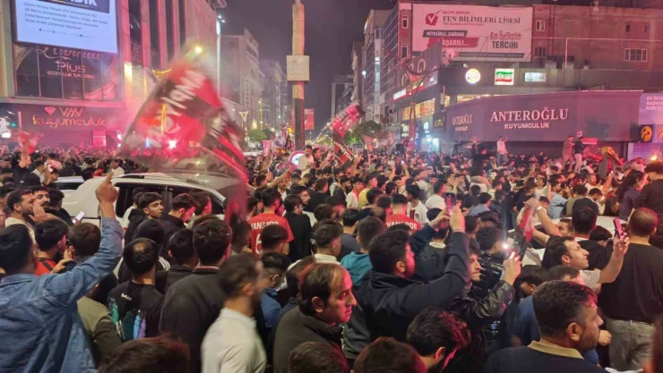 Van'da şampiyonluk coşkusu