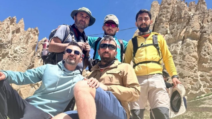 Van'ın peribacaları hayran bırakıyor