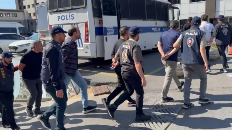 Yasa dışı bahis soruşturmasında yakalanan 15 şüpheliye tutuklama talebi