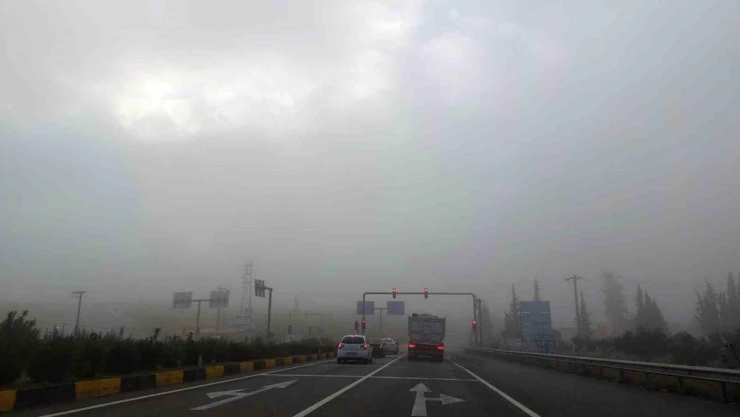 Yatağan-Çine arasında yoğun sis