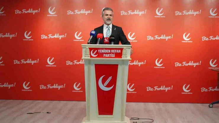 Yeniden Refah'tan Cumhurbaşkanı Erdoğan'a hakaret eden milletvekiline kınama