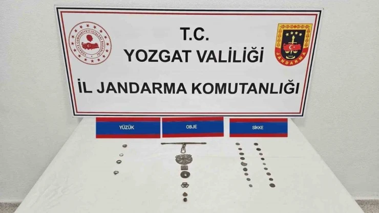 Yozgat'ta 29 parça tarihi eser ele geçirildi