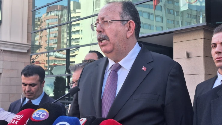 YSK Başkanı Yener: ''Kongrelerin kaldığı yerden devamına karar verilmiştir ''