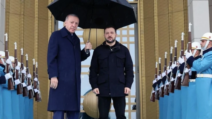 Zelenskiy, Trump tartışmasının ardından Ukrayna'nın Ankara Büyükelçiliği hesabından Erdoğan paylaşımı