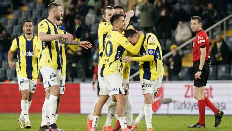 Ziraat Türkiye Kupası: Fenerbahçe: 5 - Erzurumspor FK: 0