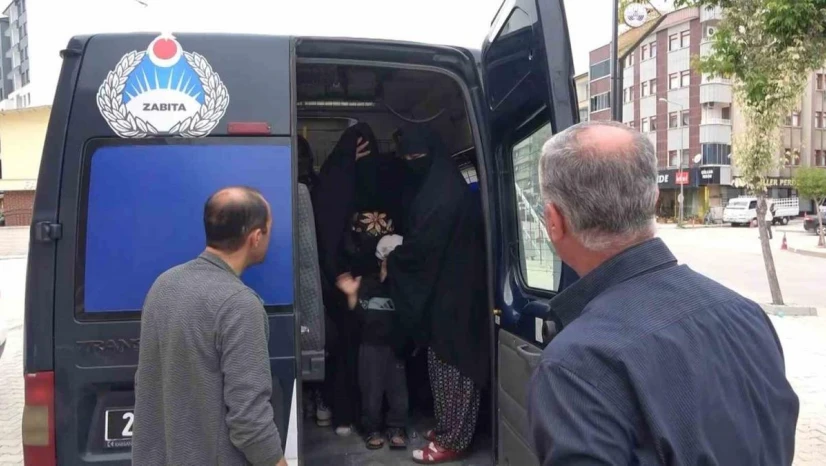 Elazığ'da dilenci operasyonu