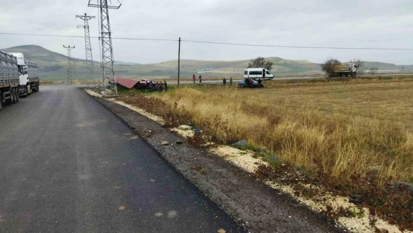 Elazığ'da trafik kazası:2 yaralı