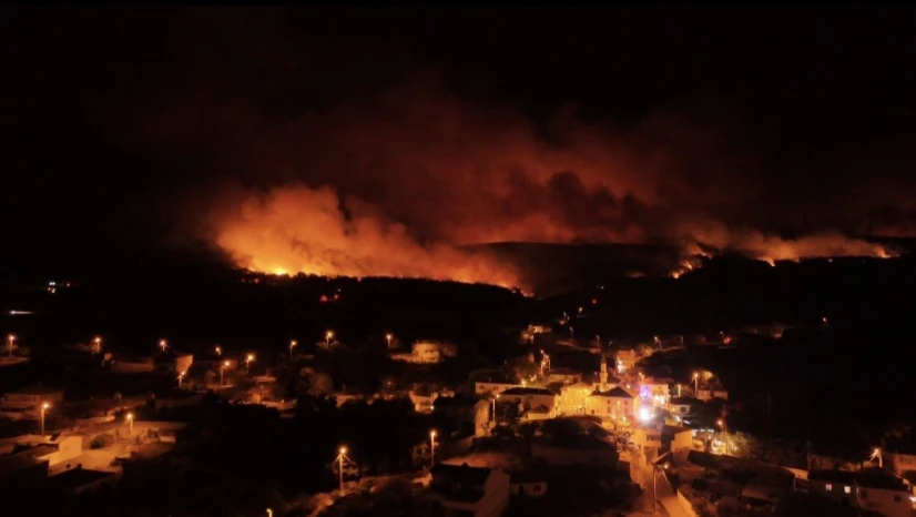 Tekirdağ'daki orman yangınına 21 hava aracı müdahale edecek