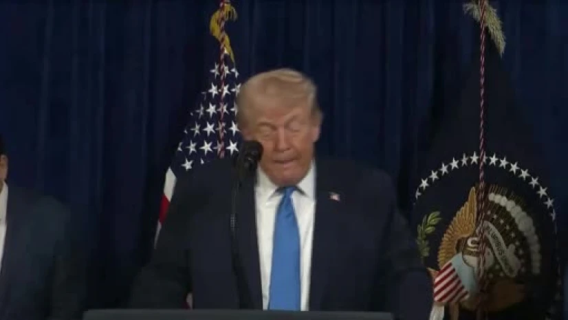 Trump: 'Venezuela yönetiminde uygun bir geçiş sağlanana kadar orada kalacağız'