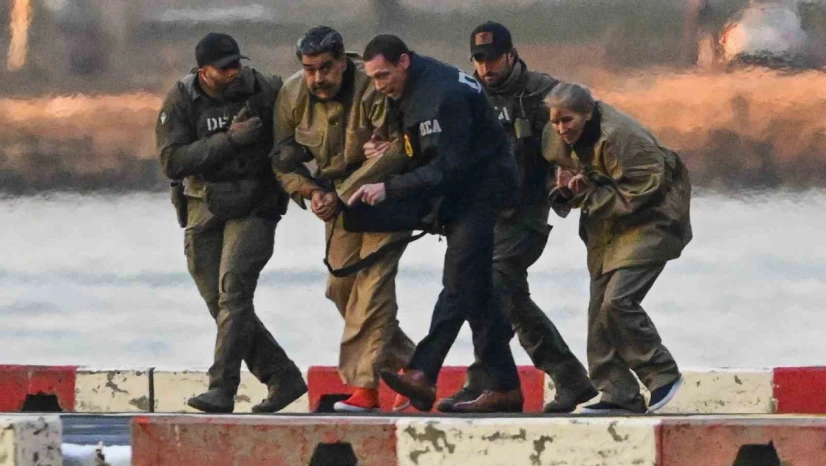 ABD'ye kaçırılan Maduro: 'Ben savaş esiriyim' dedi