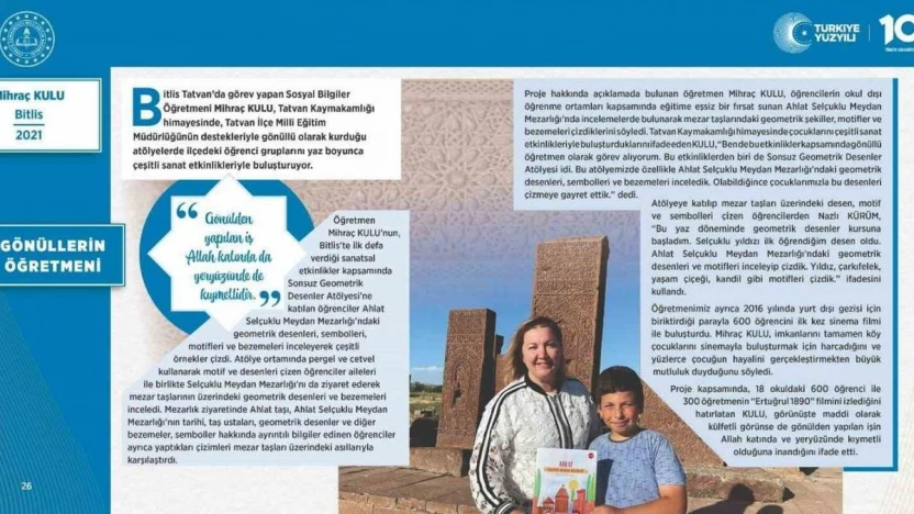 'Ahlat Selçuklu Meydan Mezarlığı Rehber ve Etkinlik' kitabı ilk 20'de yer aldı