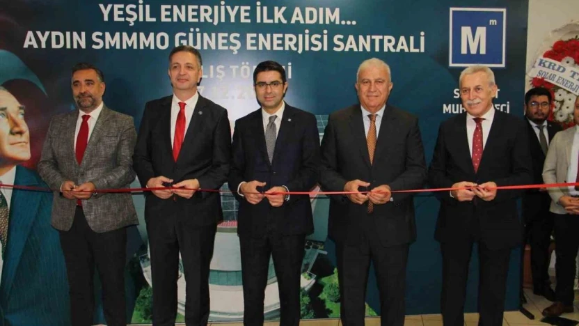 Aydın SMMM Odası GES projesini hayata geçirdi