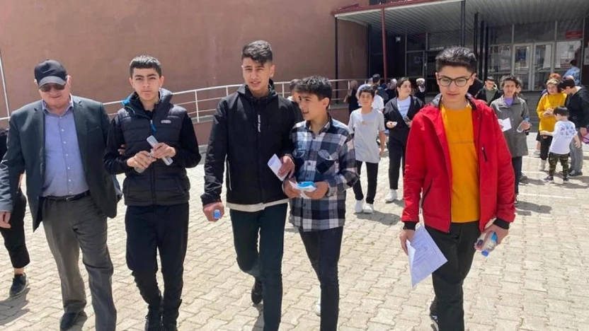 Bayburt'ta LGS başarıyla tamamlandı