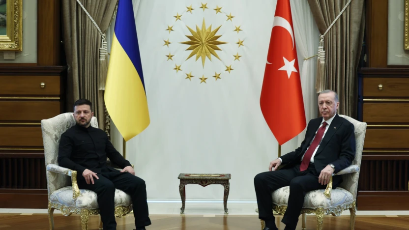 Cumhurbaşkanı Erdoğan, Zelenski ile görüştü