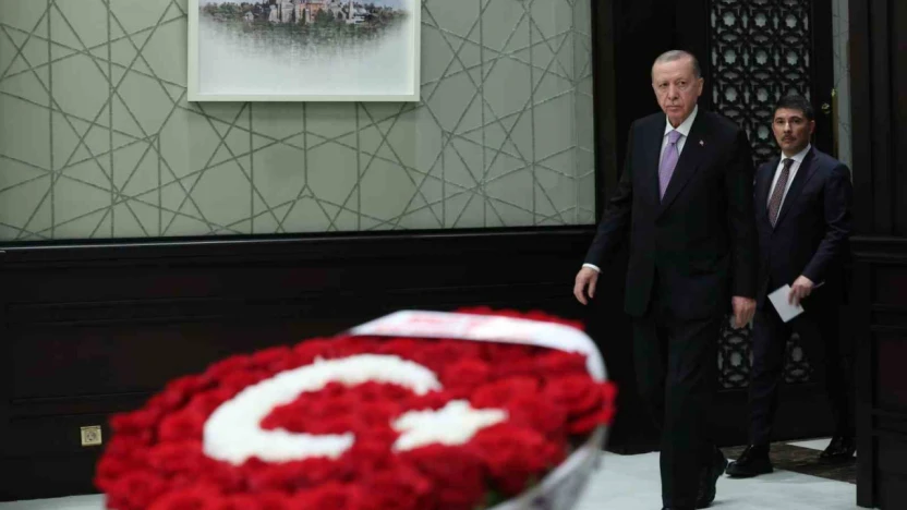 Cumhurbaşkanlığı Kabinesi, Cumhurbaşkanı Recep Tayyip Erdoğan başkanlığında Beştepe'de toplandı.