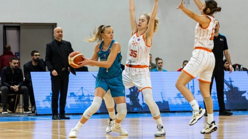 EuroCup Women F Grubu: TTT Riga: 71 - Melikgazi Kayseri Basketbol: 69