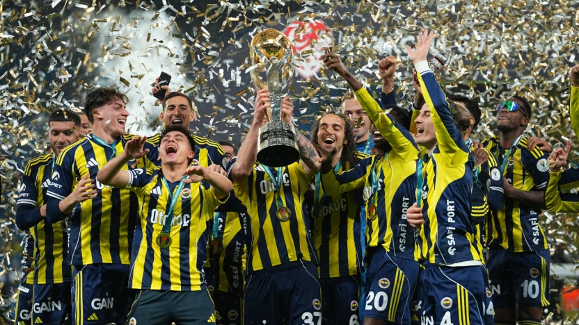 Atatürk olimpiyat'ta kupa coşkusu: fenerbahçe süper kupa'yı kazandı