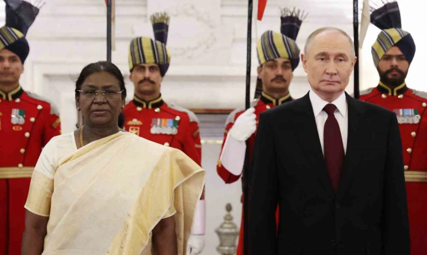 Putin: 'Birlikte yol alıyoruz, birlikte büyüyoruz'