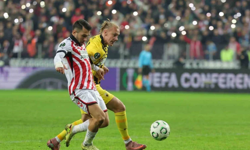 UEFA Konferans Ligi: Samsunspor: 1 AEK Atina: 2